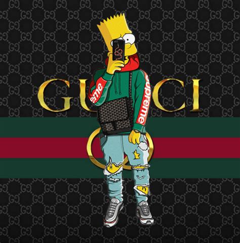 gucci bart|gucci bart wallpaper desktop.